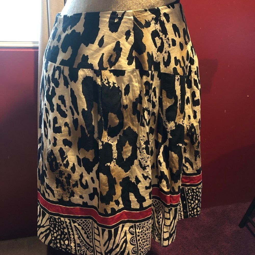 Animal print skirt - Picture 3 of 4